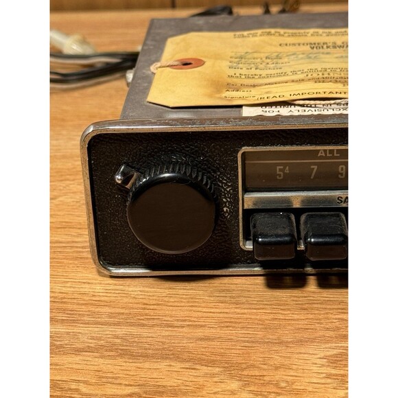 Vintage Volkswagen VW Beetle Bus SAPPHIRE IX Car Transistor Radio Stereo Tested - Picture 5 of 11